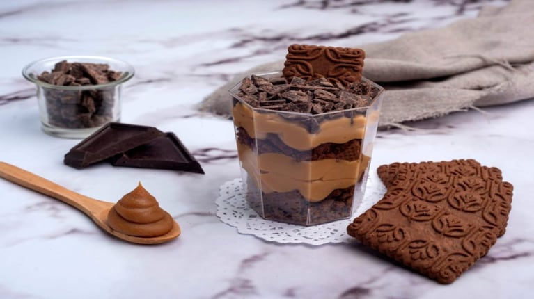 Shots de chocotorta: un placer en miniatura que desata la nostalgia