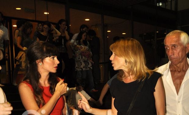 Siciliani y Peterson, dos grandes amigas, en los Premios Sur 2012 (Foto: Jennifer Rubio). 