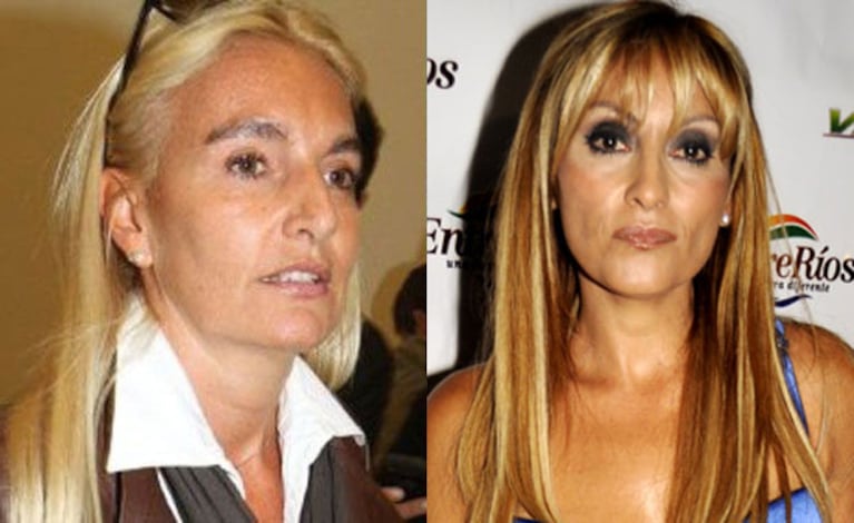 Silvia D´Auro y un cruce polémico con Marcela Tauro (Fotos: Web y Ciudad.com). 