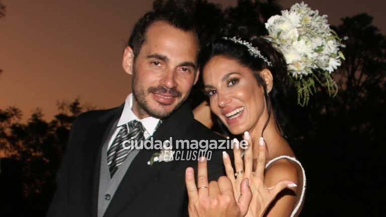 Silvina cumplió el sueño de casarse con Federico (Foto: Movilpress)