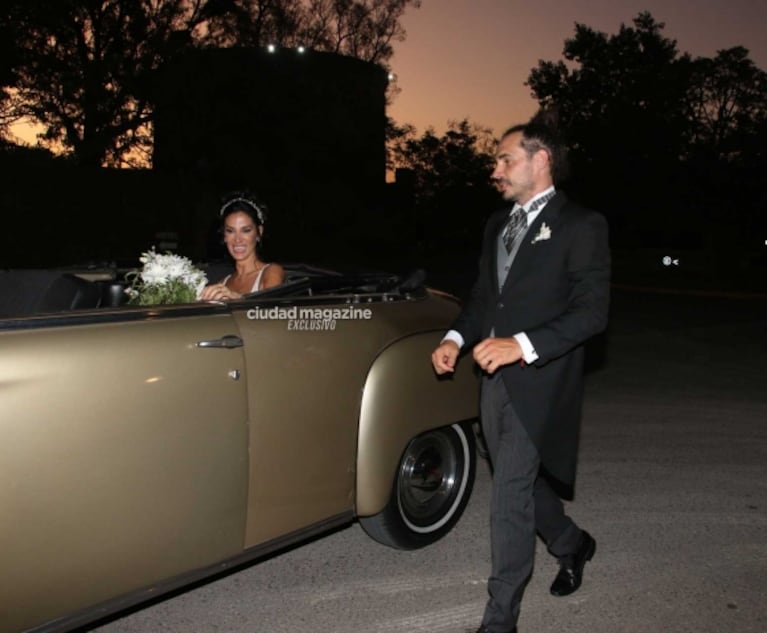 Silvina Escudero celebró su boda con Federico: las románticas fotos de la pareja