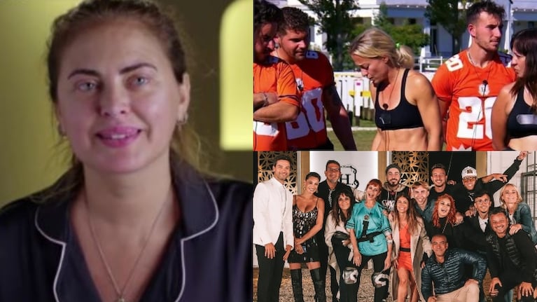 Silvina Luna apuntó contra algunos participantes de El Hotel de los Famosos tras quedar eliminada (Fotos: Web)