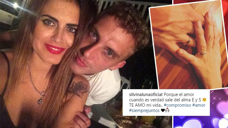 Silvina Luna se comprometió con El Polaco (Foto: Instagram)