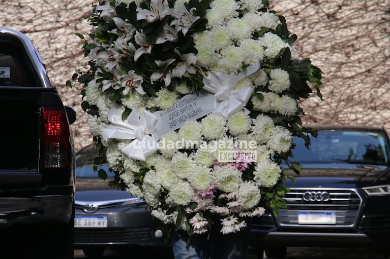 Silvina Luna último adiós (Foto: Movilpress).