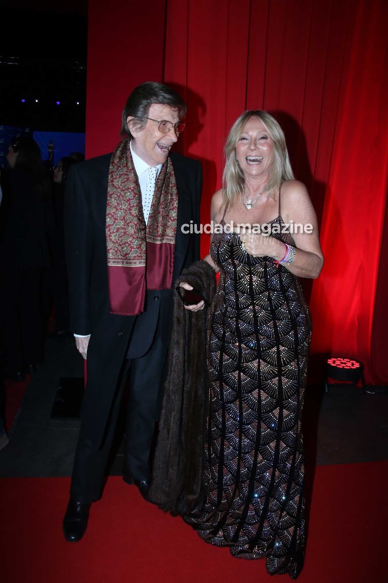 Silvio Soldán y Ana Rosenfeld (Foto: Movilpress)