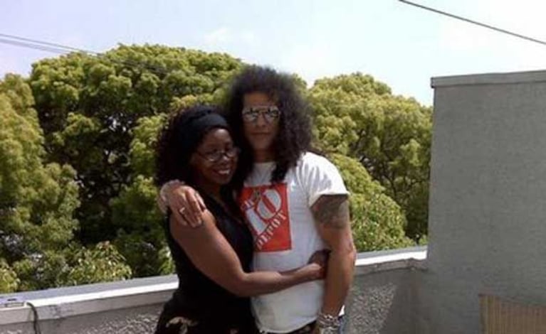 Slash y su mamá Ola Hudson. (Foto: Web)