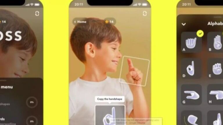Snap lanza una lente para aprender el lenguaje americano de signos