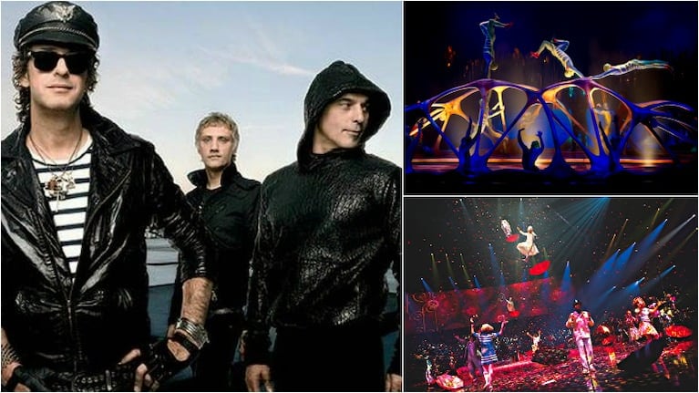 Soda Stereo será homenajeado por el Cirque du Soleil. Foto: Captura