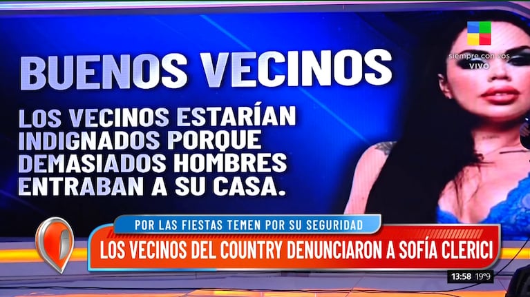 Sofía Clerici se comunicó con Intrusos y negó furiosa una escandalosa versión: “¡Son un asco!”