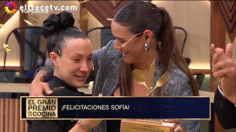 Sofía, la ganadora de El gran premio de la cocina