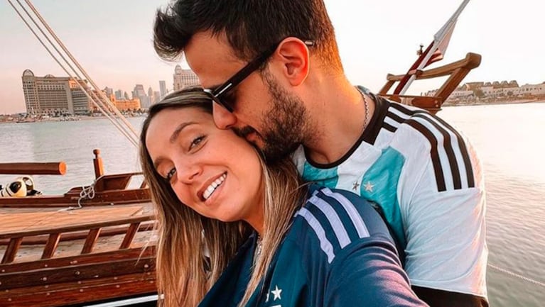 Sofía Martínez, novia de Diego Leuco, mostró el regalo que un millonario qatarí le hizo en el Mundial Qatar 2022.