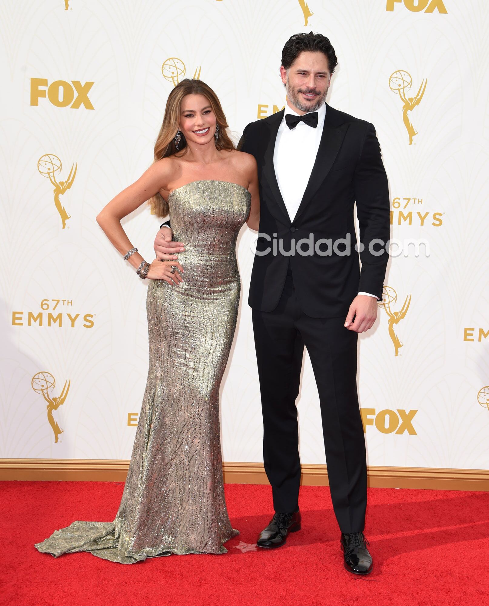 Sofia Vergara y su novio, Joe Manganiello, la pareja más glam  (Fotos: AFP).