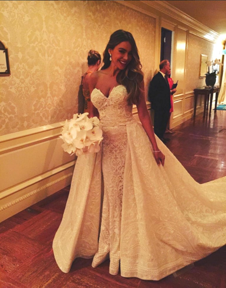 Sofía Vergara y su súper casamiento con Joe Manganiello (Fotos: Instagram). 