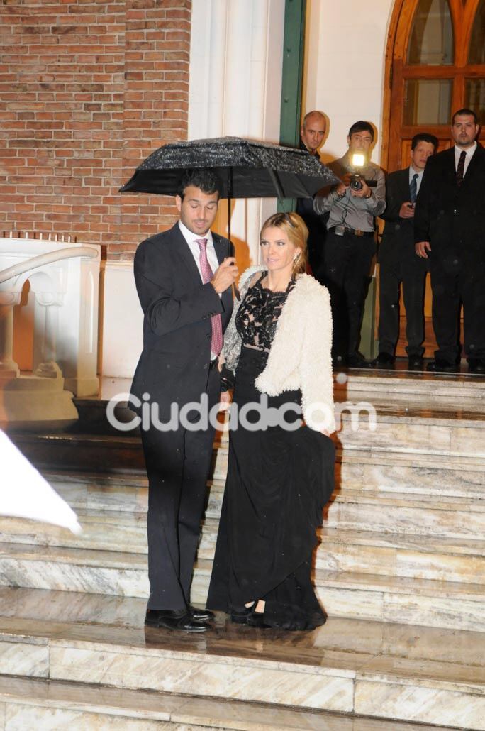 Sofía Zámolo con su novio Joe Uriburu. (Foto: agencia PC3)