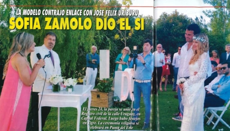 Sofía Zámolo y sus tres casamientos con José Félix Uriburu: tras el Civil, hubo ceremonia en Tigre y en diciembre se unirán por Iglesia en Punta del Este