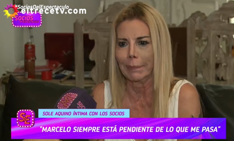 Soledad Aquino, la ex de Marcelo Tinelli, sorprendió al revelar de qué vive: “Estoy muy agradecida”