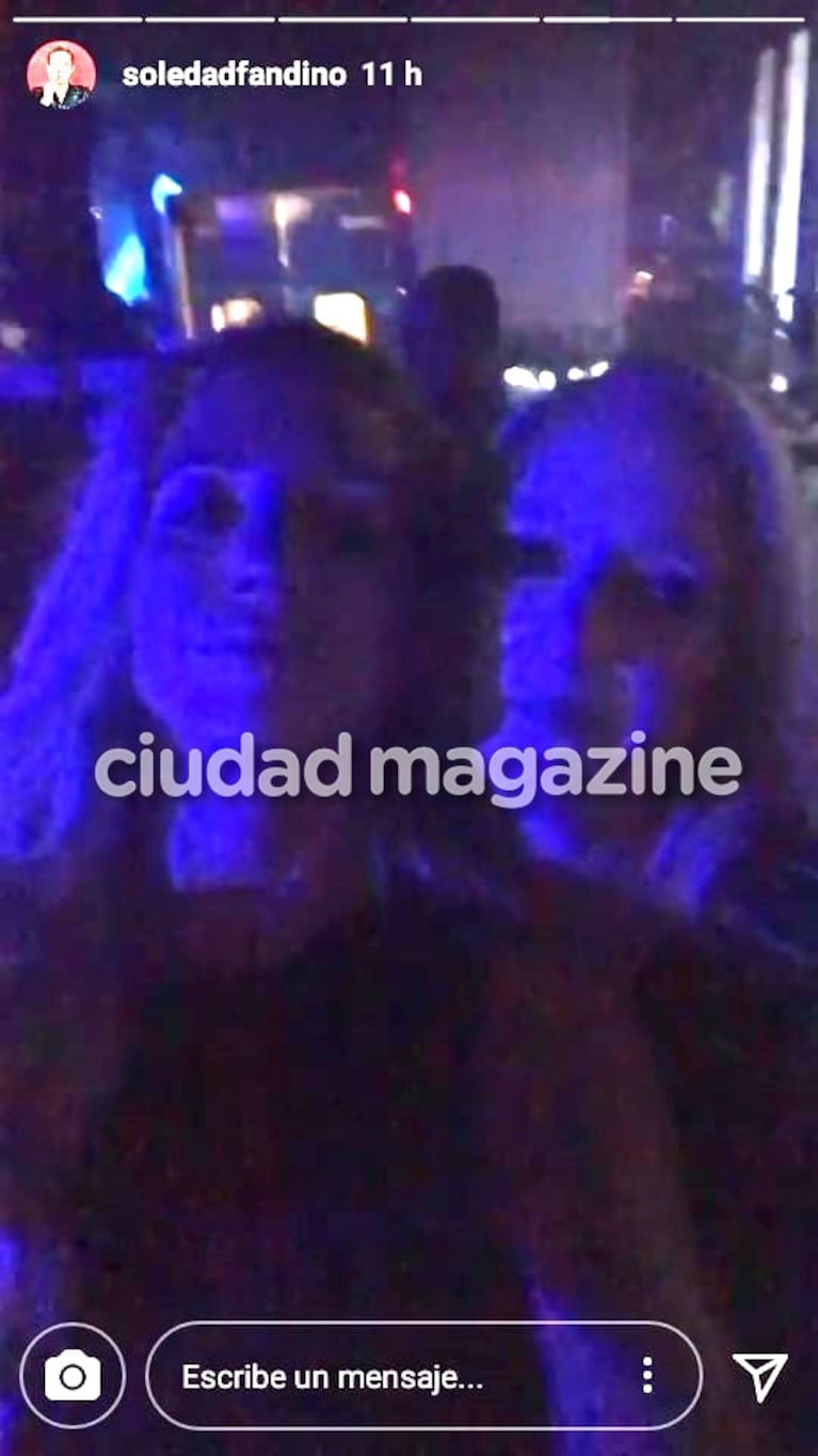 Soledad Fandiño y su nueva vida ¿de soltera?: súper sexy en el gym y salida nocturna con amigas