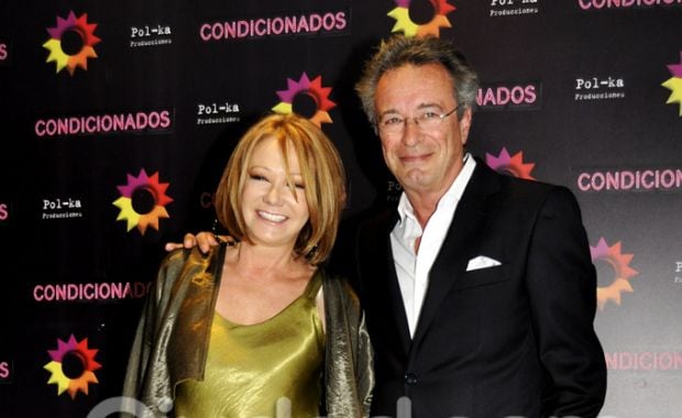 Soledad Silveyra y Oscar Martínez en la presentación de Condicionados, la nueva serie de El Trece. (Foto: Jennifer Rubio)