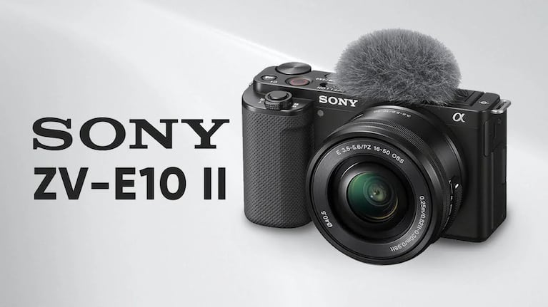 Sony lanzó la segunda generación de la cámara ZV-E10 para creadores de contenido.

