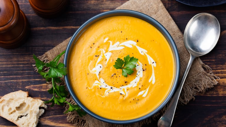 Sopa de calabaza: una receta ideal para tener en tu cocina 