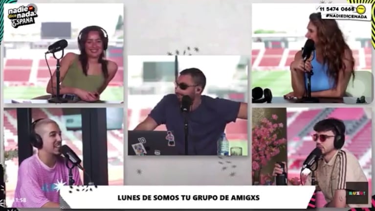 Sorprendieron a Nico Occhiato y Flor Jazmín Peña con un audio sobre su supuesto compromiso: incómoda reacción