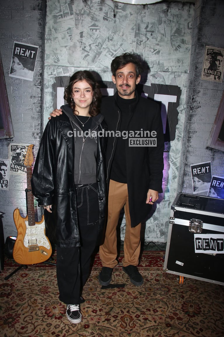 Soy Rada y su hija fueron al teatro a ver Rent (Foto: Movilpress).