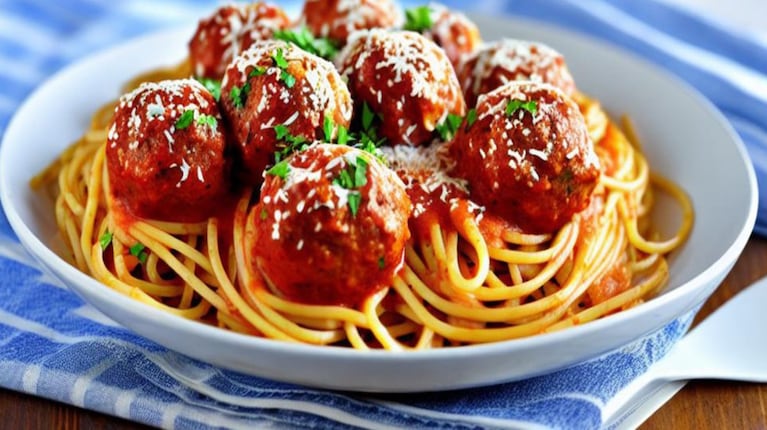 Spaghetti con albóndigas: la mejor receta para una combinación perfecta