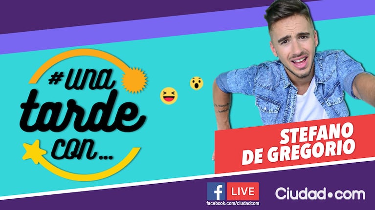 Stéfano De Gregorio en #UnaTardeCon, por Facebook Live.