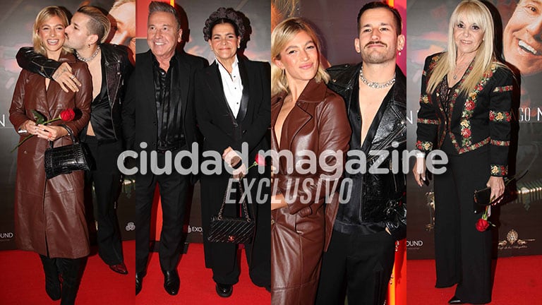 Stefi Roitman, Ricky Montaner y otros famosos bancaron a Ricardo en la presentación de un nuevo disco (Fotos: Movilpress). 