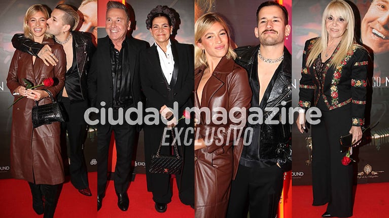 Stefi Roitman, Ricky Montaner y otros famosos bancaron a Ricardo en la presentación de un nuevo disco (Fotos: Movilpress). 