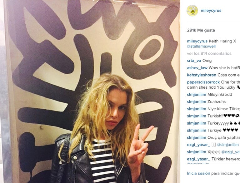 Stella Maxwell, la diosa que habría conquistado a Miley Cyrus  (Fotos: Instagram). 