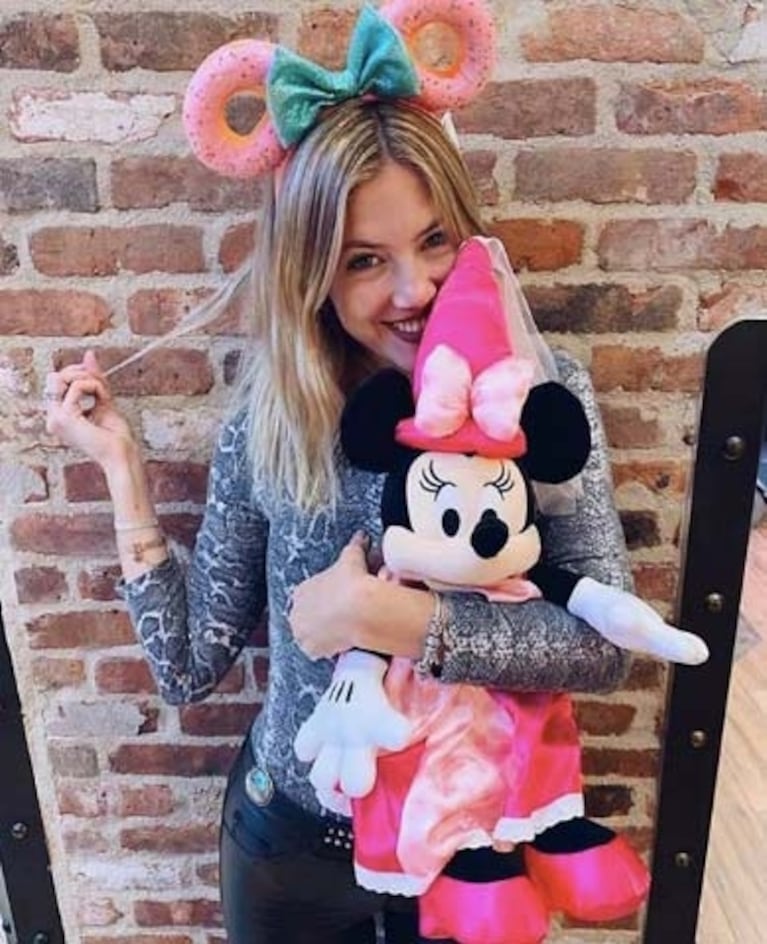 Stephanie Demner festejó su cumpleaños en Disney con su novio, Guido Pella: "Cumpliendo para atrás" 