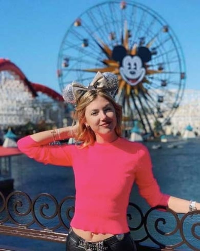 Stephanie Demner festejó su cumpleaños en Disney con su novio, Guido Pella: "Cumpliendo para atrás" 