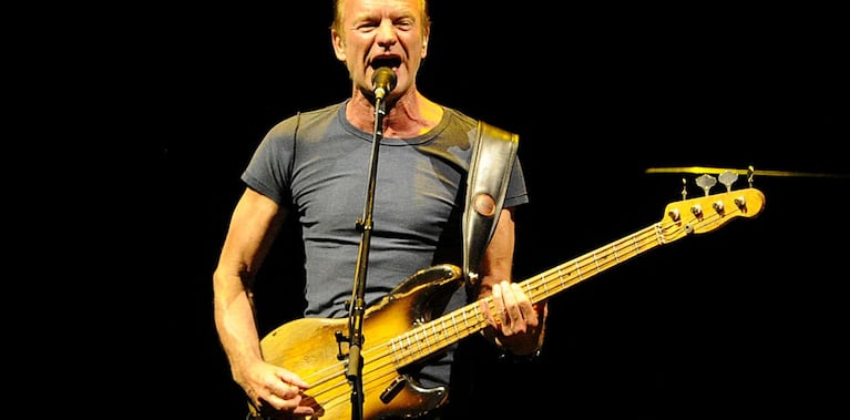 Sting en Argentina 2017. Foto: Clarín.