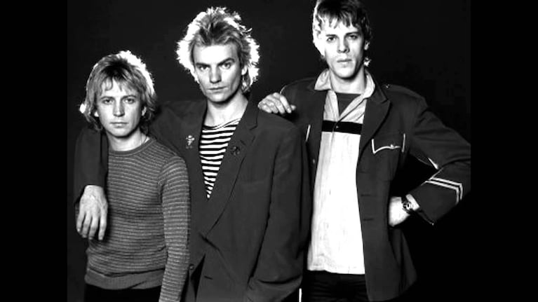 Sting, Stewart Copeland y Andy Summers: The Police.