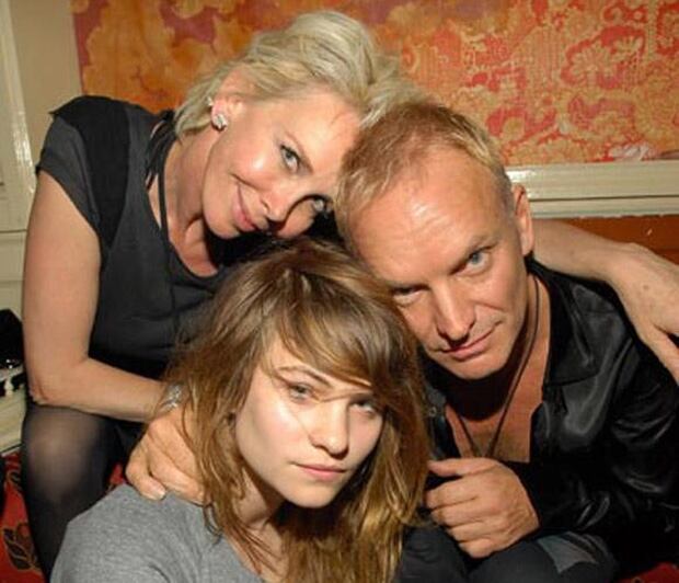 Sting y su hija. (Foto: Twitter)