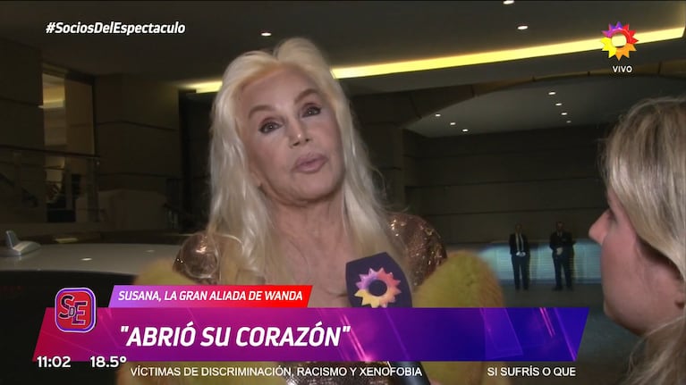 Susana Giménez habló con Socios del Espectáculo.