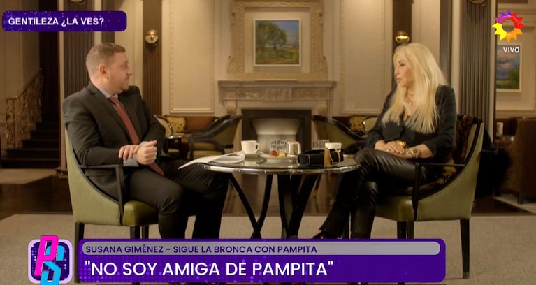 Susana Giménez habló de su enojo con Pampita y reveló cuánto le pagaron para que vaya a su programa