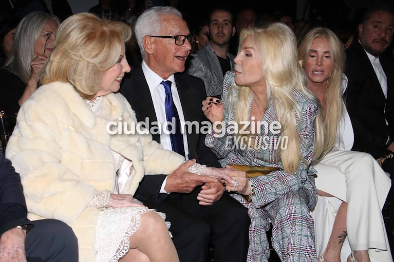 Susana Giménez, Mirtha Legrand y Eduardo Costantini (Movilpress)