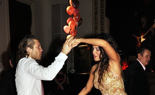 Tacho y Silvina coparon la pista de baile y fueron la atracción de la noche. (Foto: Jennifer Rubio)