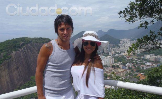 Tamara Alves y Patricio Toranzo, de fondo Río de Janeiro. (Foto: Ciudad.com)