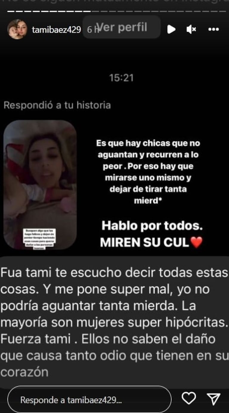 Tamara Báez hizo un fuerte descargo por las burlas sobre su cambio físico: "¿No se cansan?"