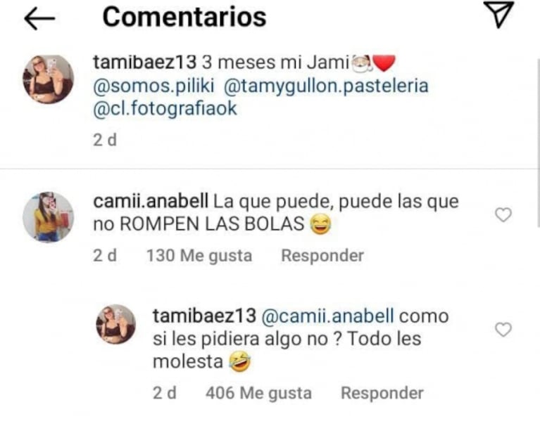 Támara Baez, la novia de L-Gante, celebró con todo los 3 meses de Jamaica y les respondió a los haters: "Como si les pidiera algo" 