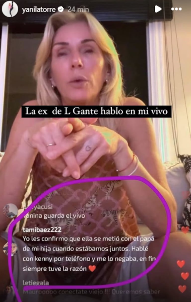 Tamara fulminó a Wanda.