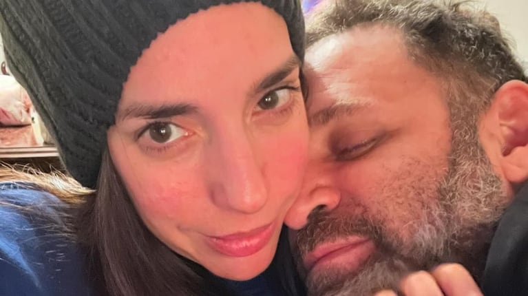 Tamara Pettinato junto a su actual pareja José Glinski / Foto Instagram @tamarapettinato