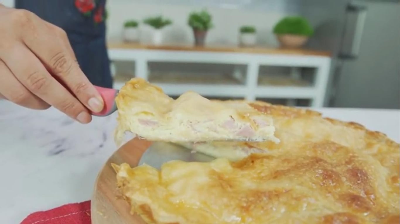 Tarta de jamón y queso: la receta para un equilibrio perfecto 