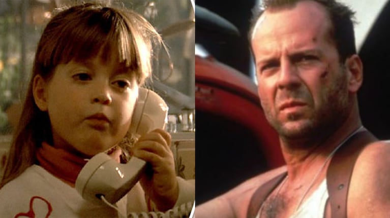 Taylor Fry y Bruce Willis.