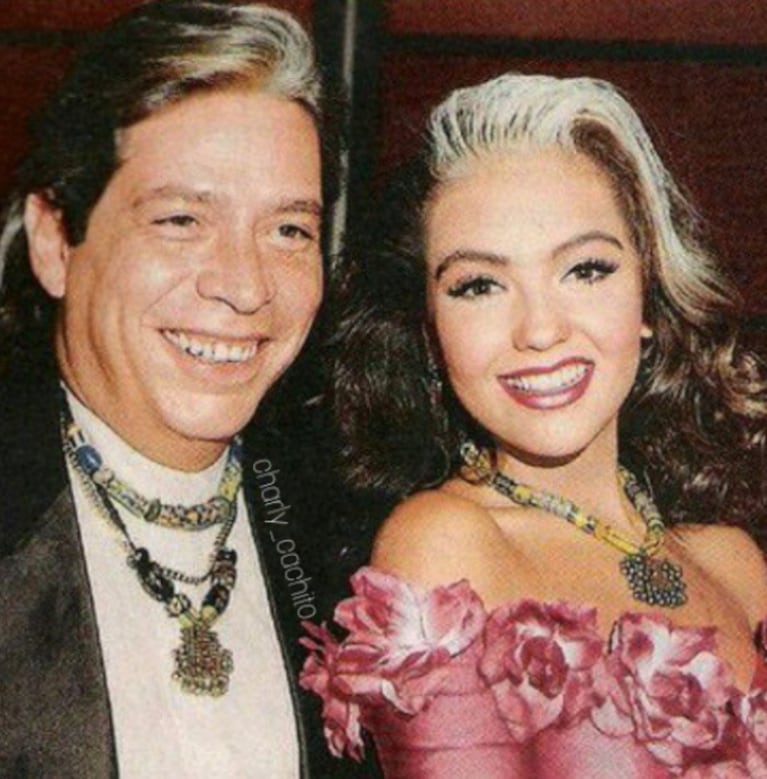 Thalia y Alfredo Díaz Ordaz.