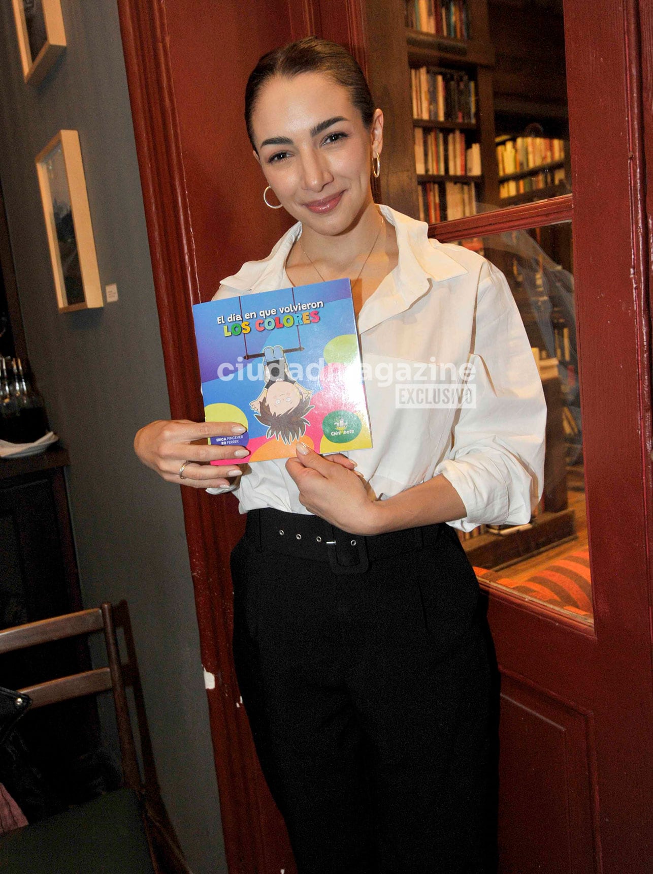 Thelma Fardín participó de la presentación de un libro infantil. (Foto: Movilpress)