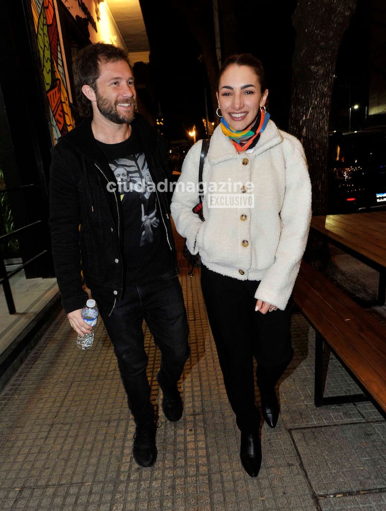 Thelma Fardín y Nicolás Tacho Riera. (Foto: Movilpress)